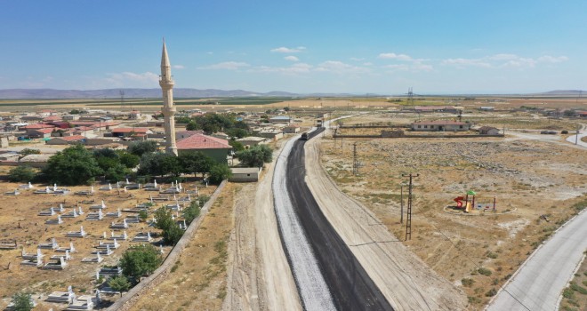 Karapınar’a 183 kilometre mahalle yolu