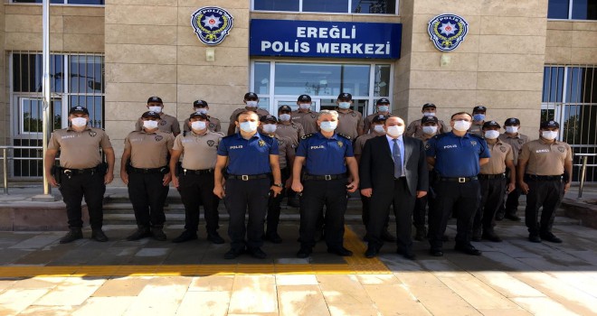 Ereğli'de 21 bekçi daha göreve başladı