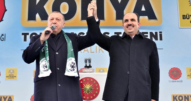 BAŞKAN ALTAY: CUMHURBAŞKANIMIZIN KONYA’YA MÜJDELERİ VAR