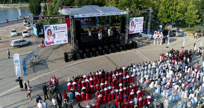 Beyşehir 15. Uluslararası Göl Festivali başladı