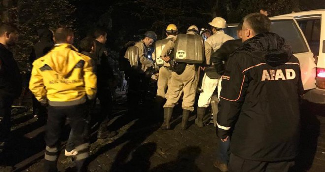 Zonguldak'ta maden ocağında patlama