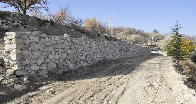 Güründe üst yapı çalışmaları