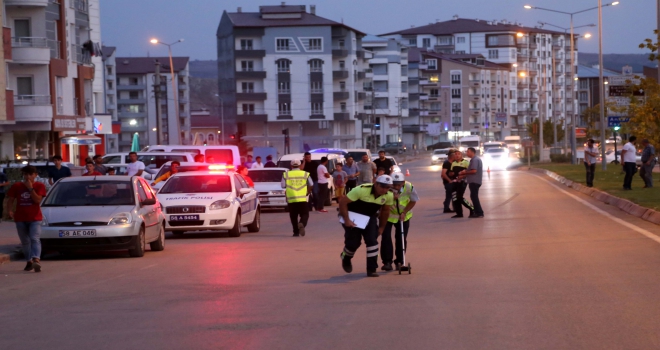 Otomobilin çarptığı çocuk ağır yaralandı 