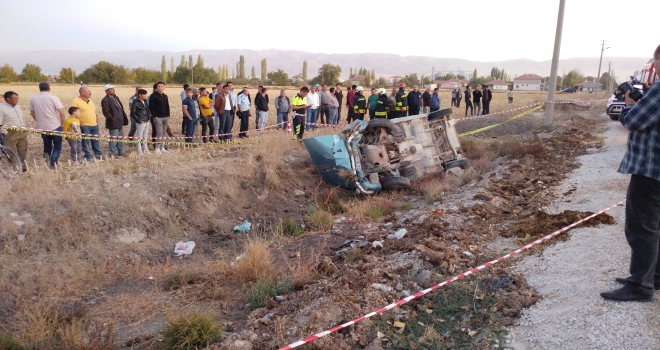 Konyada trafik kazası: 1 ölü