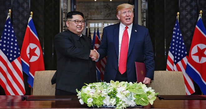 ABD Başkanı Trump: Kim ile tekrar görüşmeyi dört gözle bekliyorum