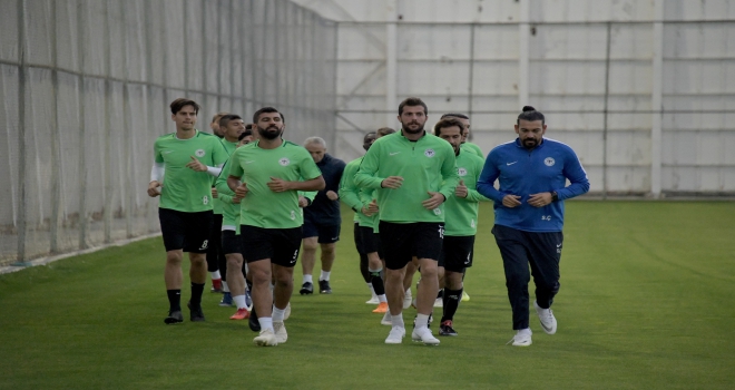 Atiker Konyasporda Çaykur Rizespor maçı hazırlıkları