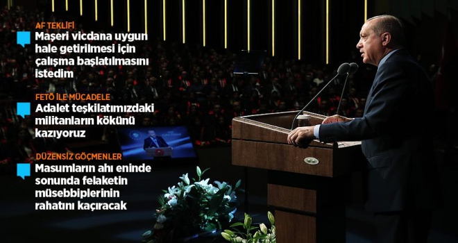 Cumhurbaşkanı Erdoğandan af tartışmalarıyla ilgili açıklama