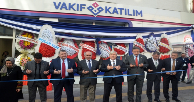 Vakıf Katılımın Karaman şubesi açıldı