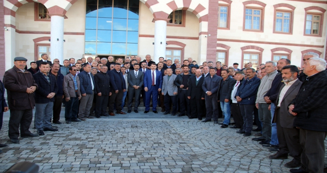 Sivas Valisi Ayhanın ilçe ziyaretleri