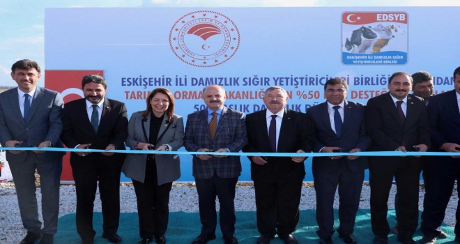 Eskişehirde damızlık düve işletmesi törenle açıldı