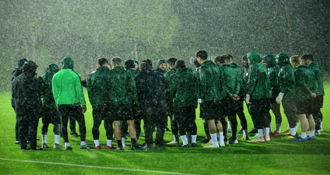 Konyaspor, Antalyadaki ilk çalışmasını yaptı