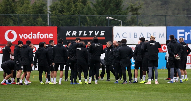 Beşiktaşta ikinci yarı mesaisi başlıyor