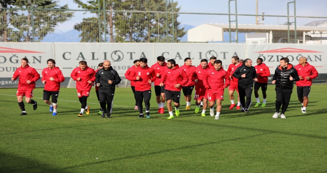 Sivassporda Aytemiz Alanyaspor maçı hazırlıkları