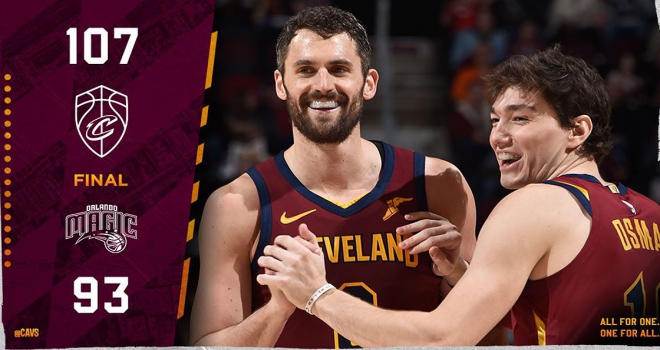 Cedi Osman 14 sayı attı Cavaliers kazandı