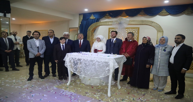 BBP Genel Başkanı Destici nikah şahidi oldu