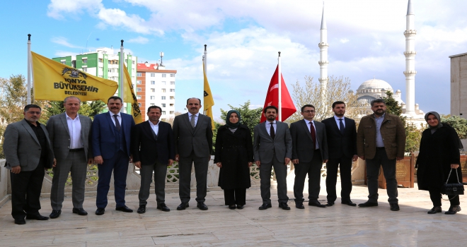 Leyla Şahin Ustadan Altaya hayırlı olsun ziyareti