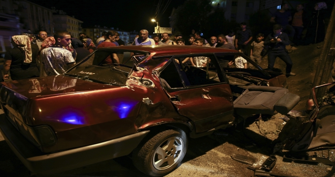 Başkentte trafik kazası: 8 yaralı