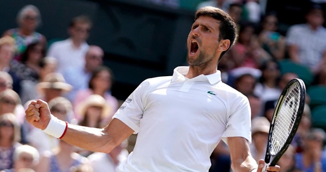 Wimbledonda ilk finalist Djokovic