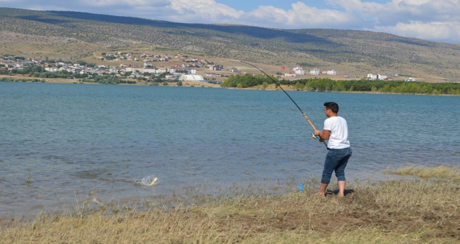 Gölovada balık tutma yarışması