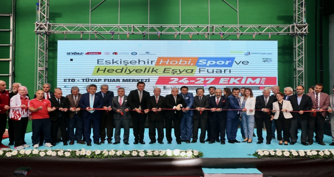 Eskişehir Hobi, Spor ve Hediyelik Eşya Fuarı başladı 