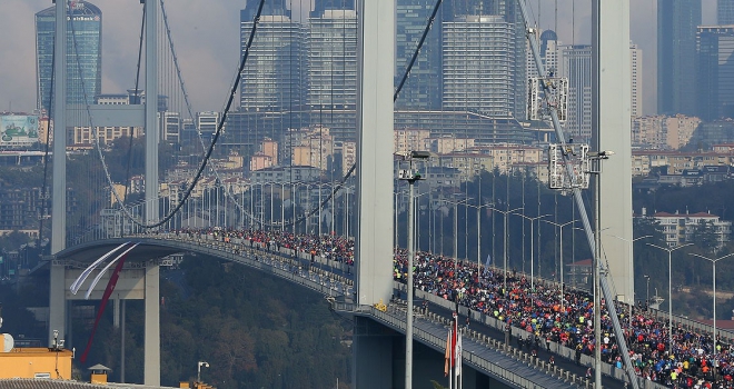 Vodafone 41. İstanbul Maratonu nedeniyle bazı yollar trafiğe kapatılacak