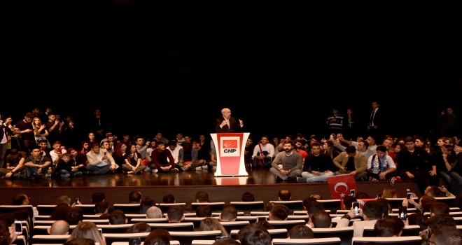 Kılıçdaroğlu, gençlere Atatürkü anlattı