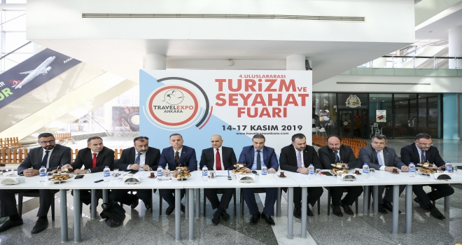 TravelExpo Ankara Turizm ve Seyahat Fuarının tanıtımı yapıldı 