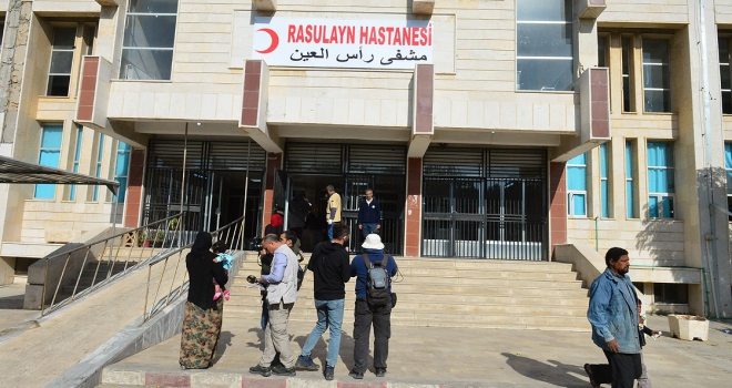 Türkiyenin onardığı Rasulayn Hastanesi hizmete girdi