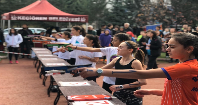 Başkentte Laser Run Şehir Turu 3. Etap Yarışması yapıldı