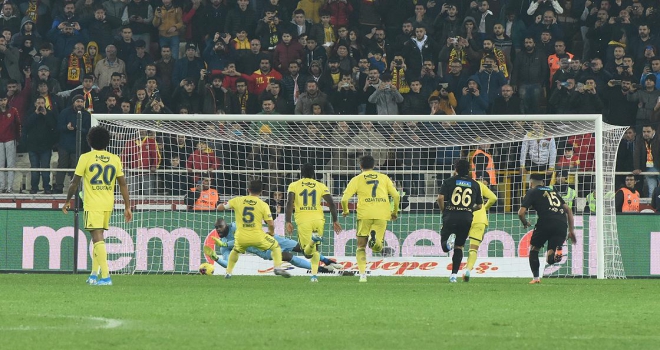 Fenerbahçe Malatyadan 1 puanla döndü