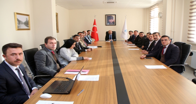 Şarkışlada Aile İçi ve Kadına Karşı Şiddetle Mücadele Toplantısı yapıldı 