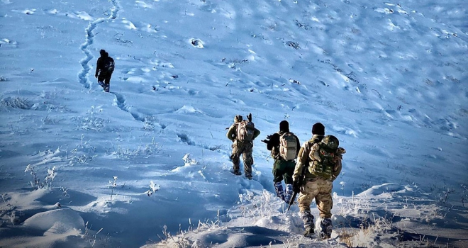 Kazan Vadisi bölgesinde birçok sığınak ve mağara imha edildi