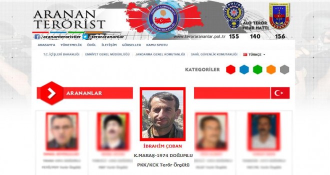 'Kırmızı' listede aranan terörist etkisiz hale getirildi