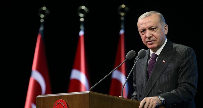 Erdoğan'dan 'eğilmedik, eğilmeyiz' paylaşımı