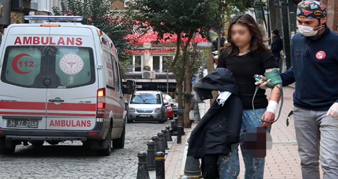 Ambulansı dakikalarca beklettiler