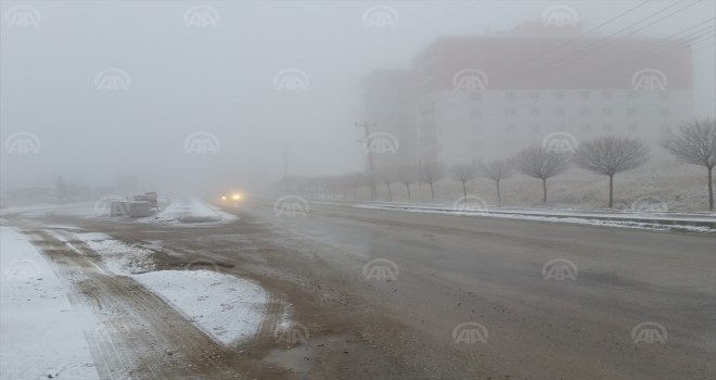 Çankırı'da sis ulaşımı olumsuz etkiliyor