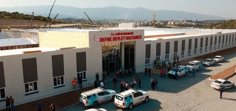 Defne Devlet Hastanesinin yapımında sona gelindi