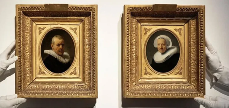 Rembrandt’ın iki portre eseri, 13 milyon 156 bin Euro’ya satıldı