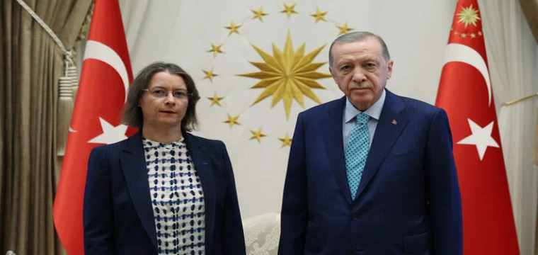 Cumhurbaşkanı Erdoğan, Fransa Büyükelçisi Dumont'u kabul etti