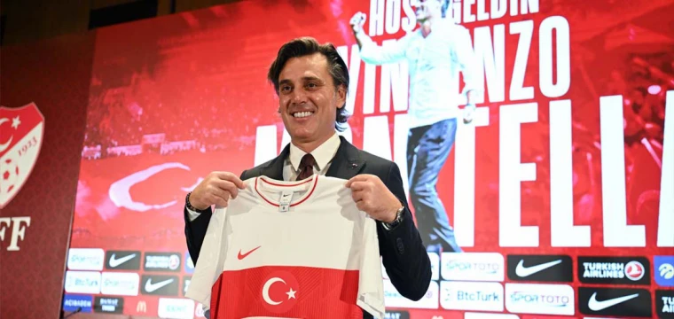 A Milli Futbol Takımı'nda Montella'nın ekibi belli oldu