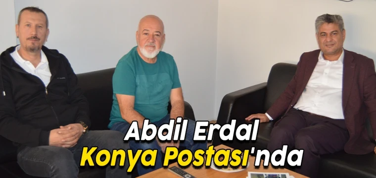 Abdil Erdal Konya Postası'nda