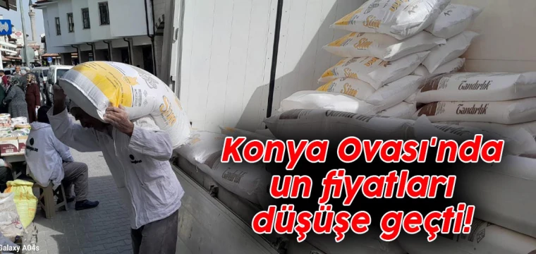 Konya Ovası'nda un fiyatları düşüşe geçti!