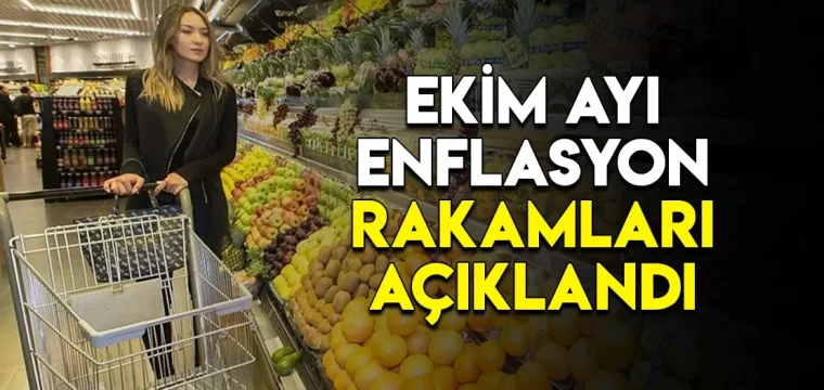 Ekim ayı enflasyon rakamları açıklandı