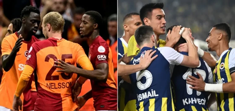 Galatasaray ve Fenerbahçe İkinci Yarıda