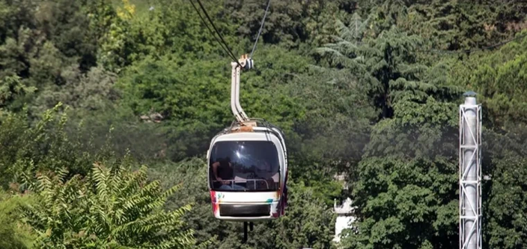 İstanbul'da Teleferik Hattı Olumsuz Hava Nedeniyle Kapandı