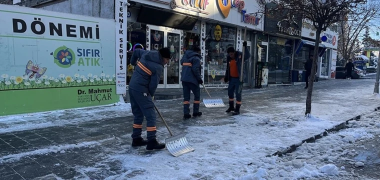 Kar yağışı durdu, soğuk hava etkisini koruyor