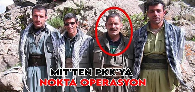 MİT'ten PKK'ya nokta operasyon