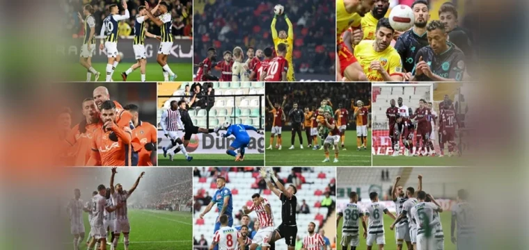 Süper Lig'in 13. haftası yapılan 2 maçla tamamlandı