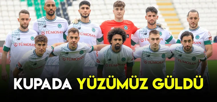 Kupada yüzümüz güldü 