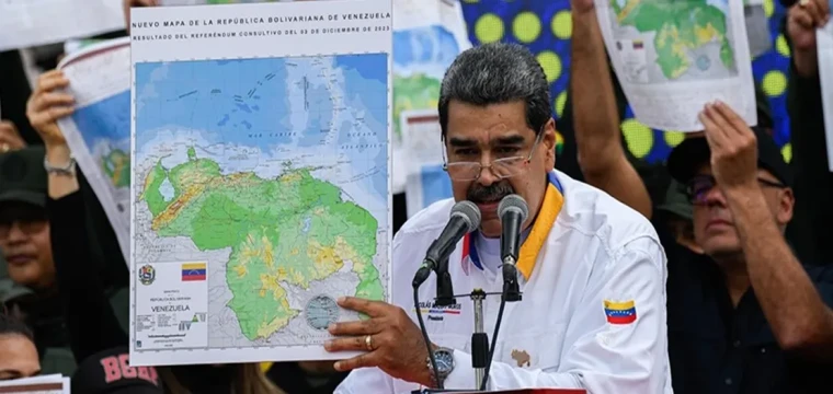 Maduro, Esequibo bölgesinin savunulması için yeni önlemler alacaklarını belirtti